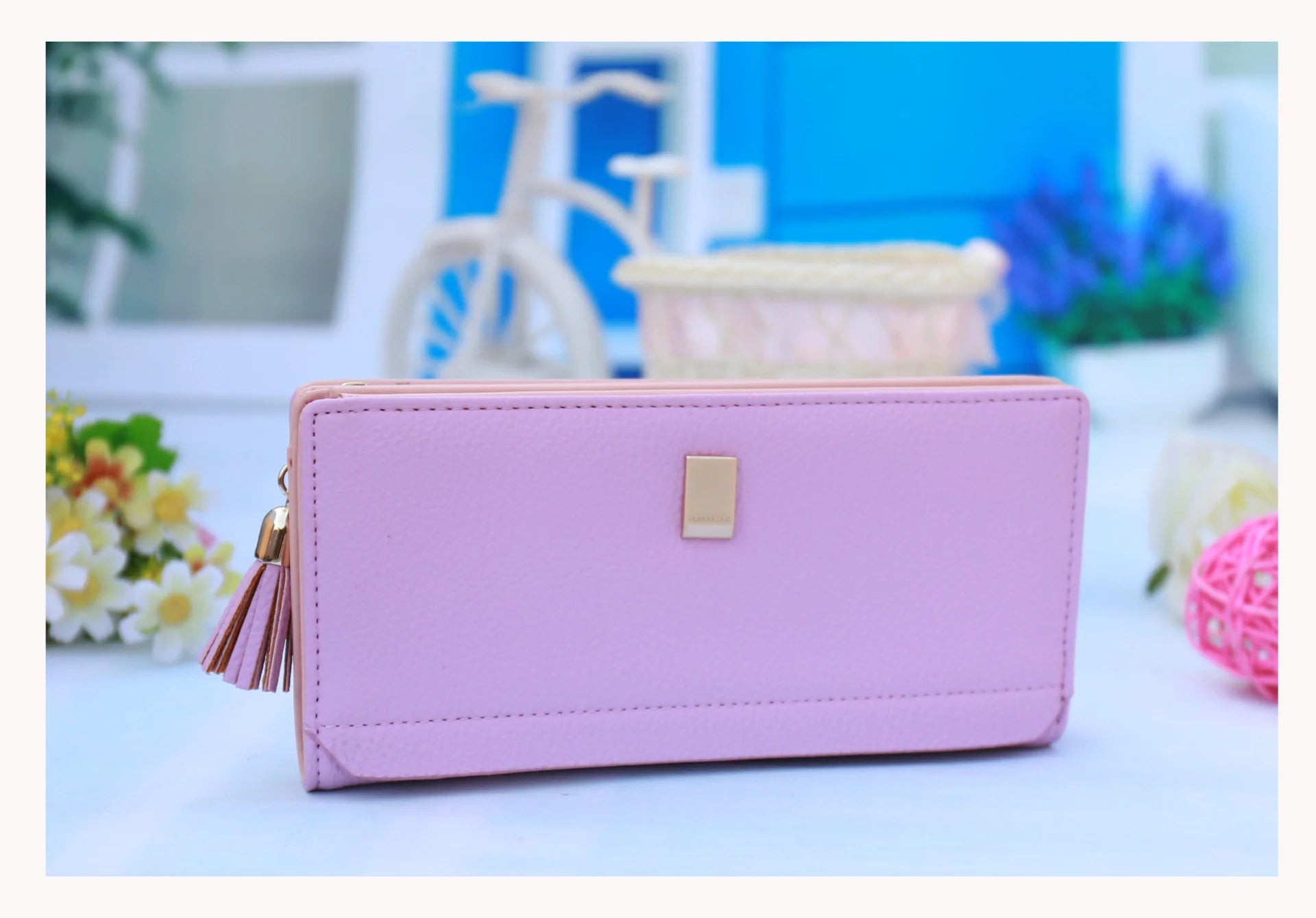Women's Long Zipper Handbag Wallet