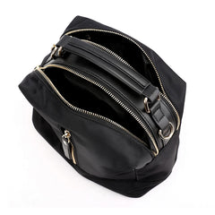 Small Retro Shoulder Bag Waterproof Nylon Crossbody Purse