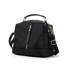 Small Retro Shoulder Bag Waterproof Nylon Crossbody Purse