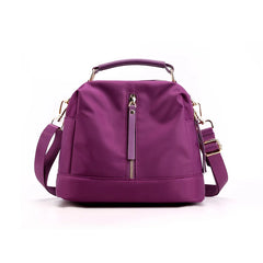 Small Retro Shoulder Bag Waterproof Nylon Crossbody Purse