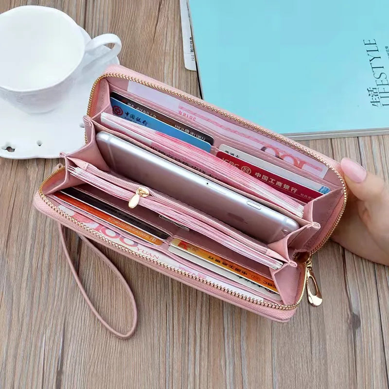 Women's Long Antlers Print Clutch Bag with Hand Strap