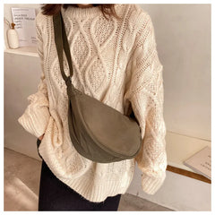 Nylon Crossbody Shoulder Bag Handbag Dumpling Phone Pouch