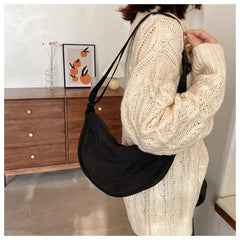 Nylon Crossbody Shoulder Bag Handbag Dumpling Phone Pouch