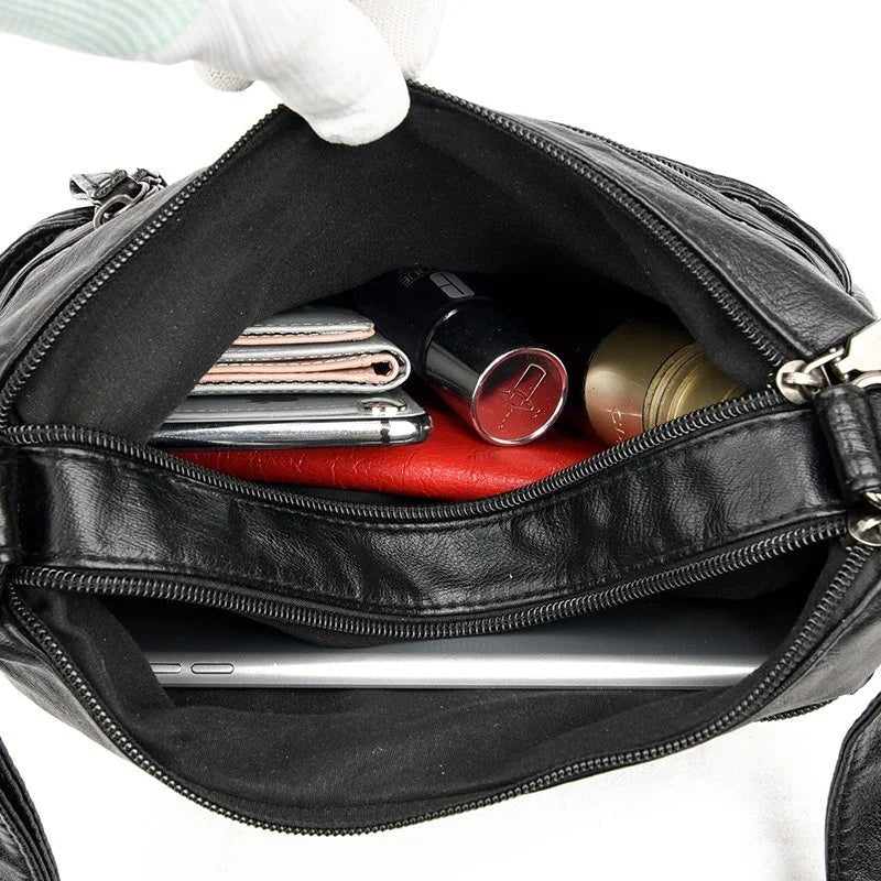 Women Crossbody Bag Soft Leather Handbags