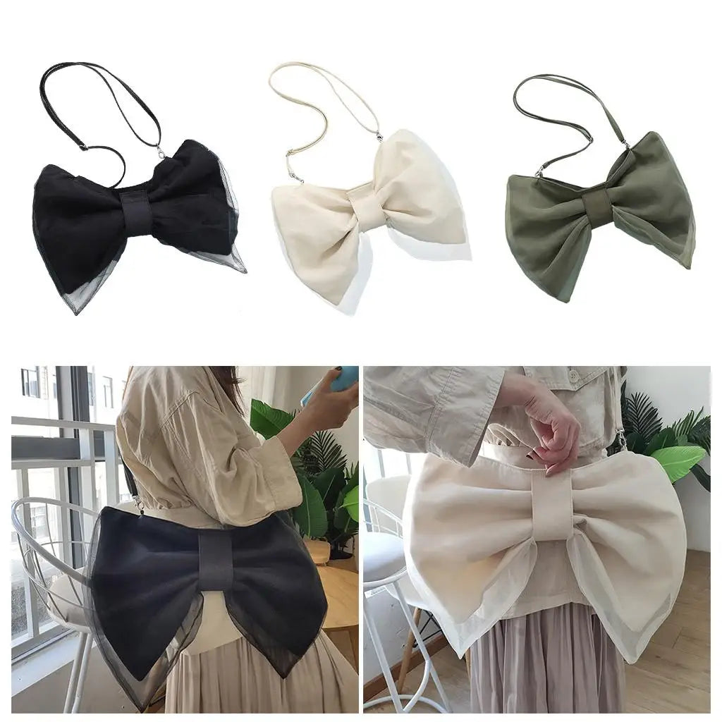 Bowknot Crossbody Bag Shoulder Bag Ladies Wallet Tote Handbags