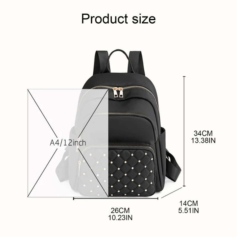 Women's Computer Travel Backpack Large Capacity Bag for College