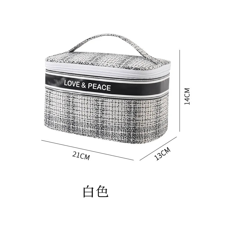 Women's Travel Wash Bag Large Capacity Beauty Cosmetic Box