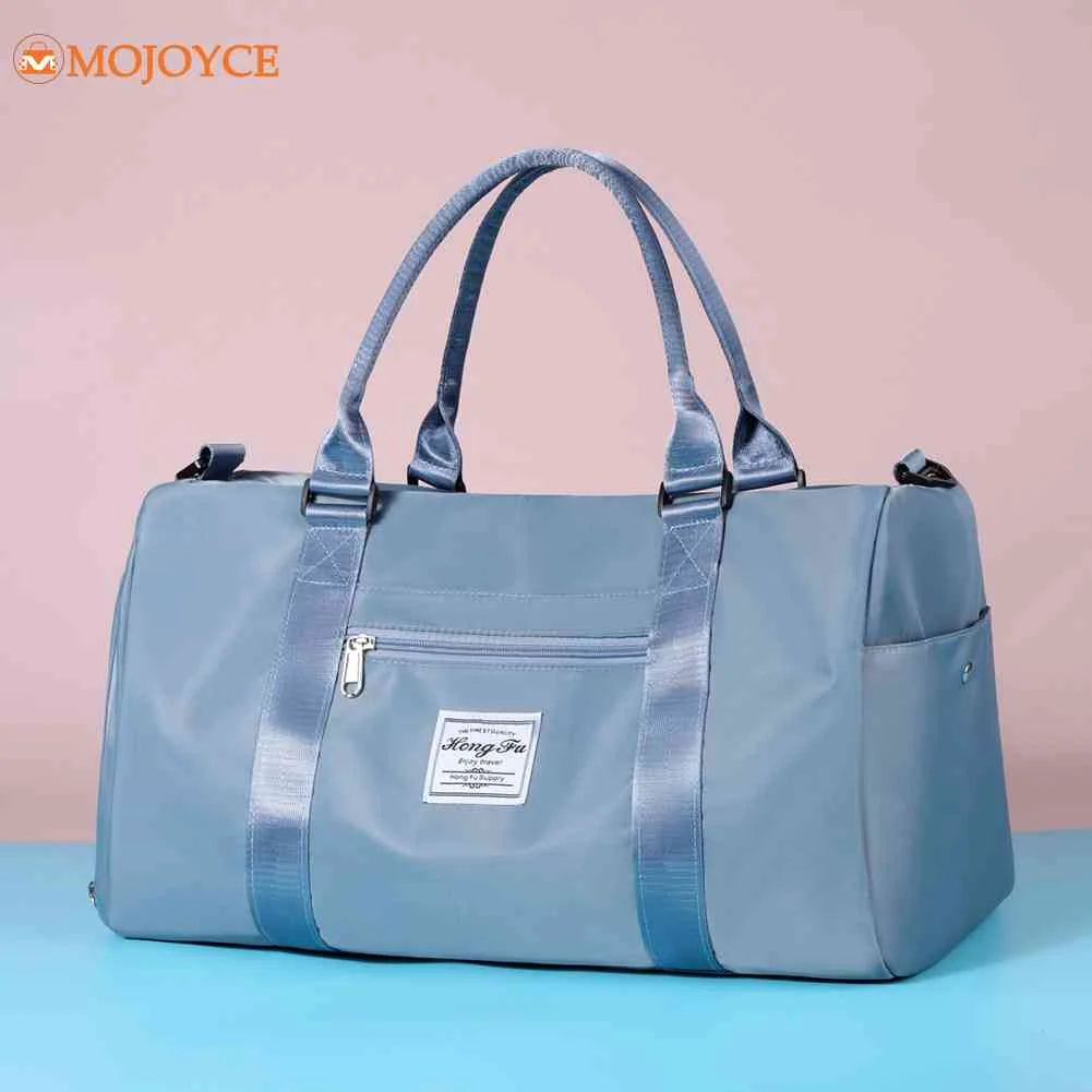 Women's Gym Duffel Bag with Wet Pocket & Shoes Compartment