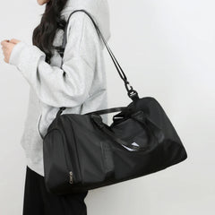Women's Gym Duffel Bag with Wet Pocket & Shoes Compartment