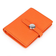 Women's Leather Fold Wallet Short Money Bag Change Purse Small Wallet