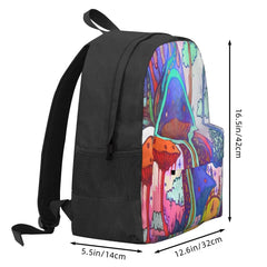 World Of Dreams Backpacks Men's & Women's Anime Backpack with Zip Pockets
