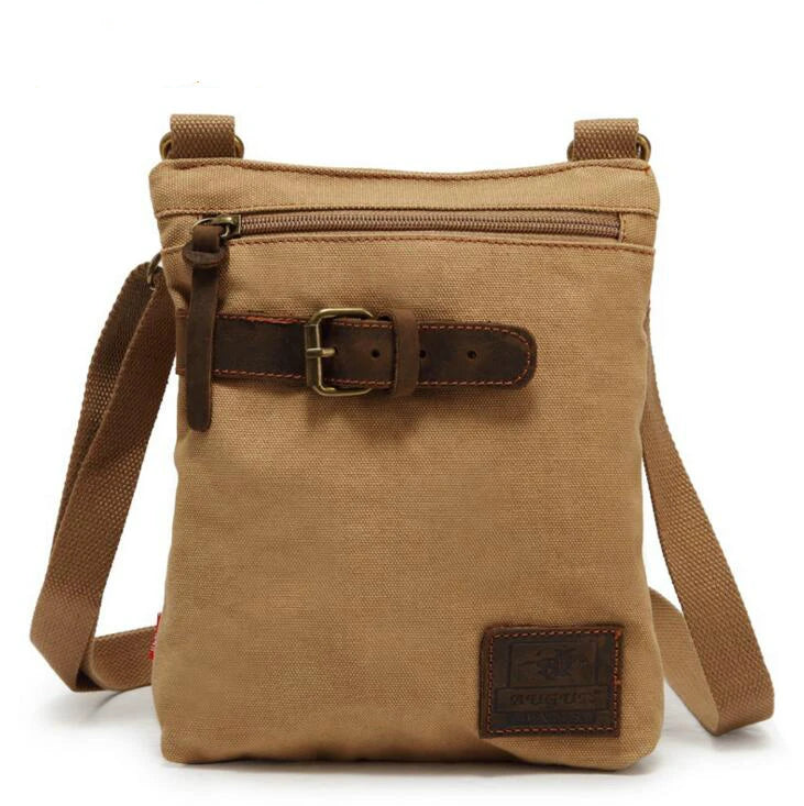 Hot Man Small Canvas Shoulder Bag Men Satchels Bag