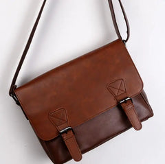 Vintage Messenger Bag Men's Satchel Shoulder Bag
