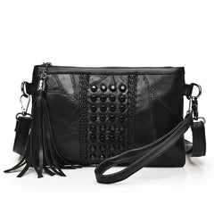 Hot Women Hand Bag Female Rivet Shoulder Bag Clutch Bag