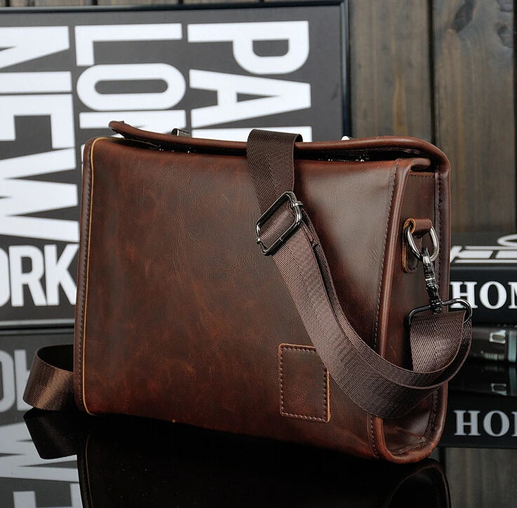 Vintage Men's Cross-body Bag Small Handbag