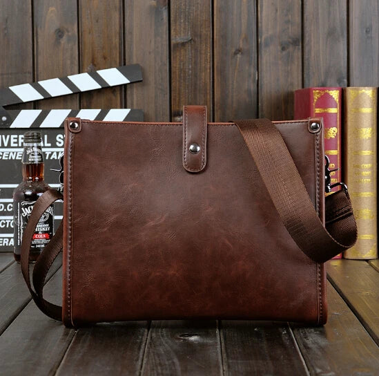 Vintage Small Messenger Bag for Men