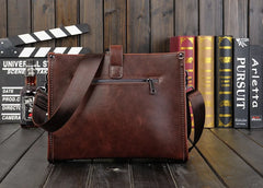 Vintage Small Messenger Bag for Men