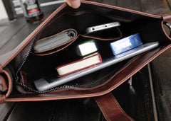 Vintage Small Messenger Bag for Men