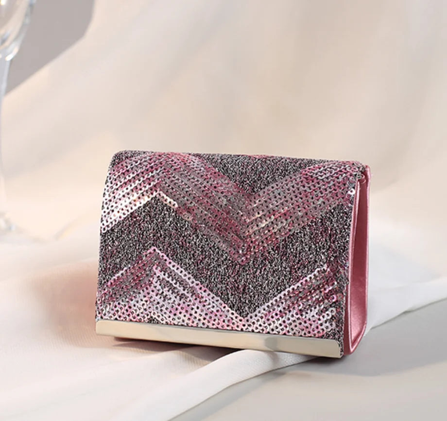 Women Flap Handbags Evening Bags Clutches Chain Shoulder Bag for wedding party