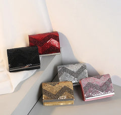 Women Flap Handbags Evening Bags Clutches Chain Shoulder Bag for wedding party