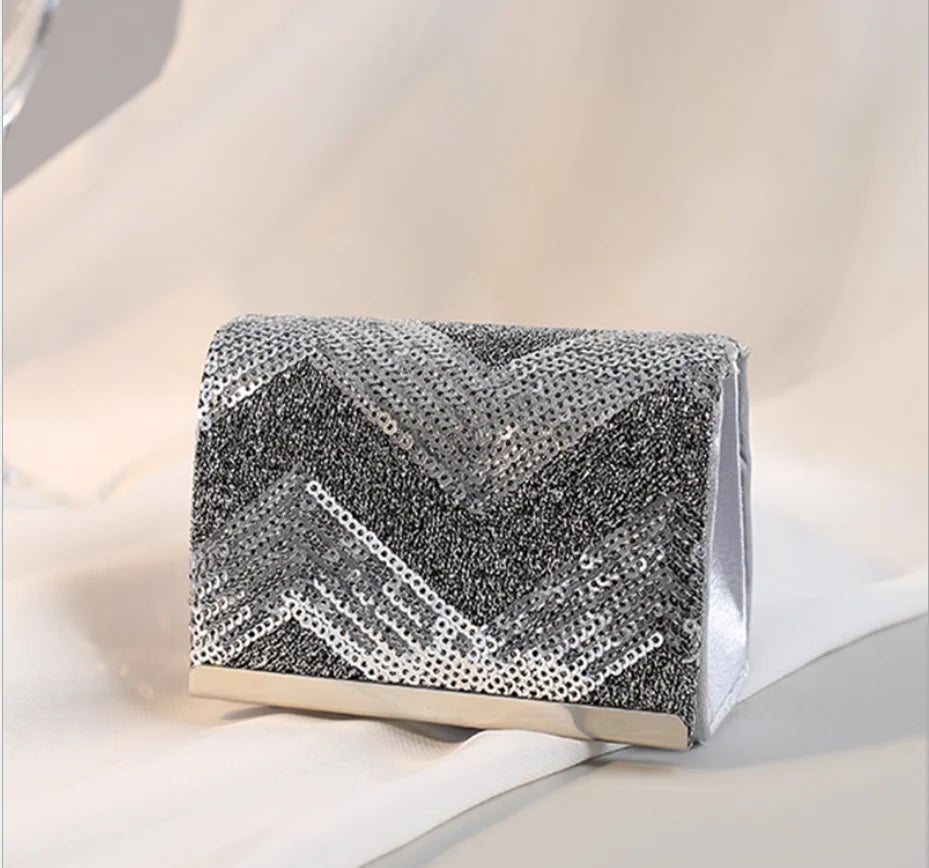 Women Flap Handbags Evening Bags Clutches Chain Shoulder Bag for wedding party