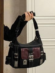 Y2K Vintage Shoulder Bag Large Capacity Handbag
