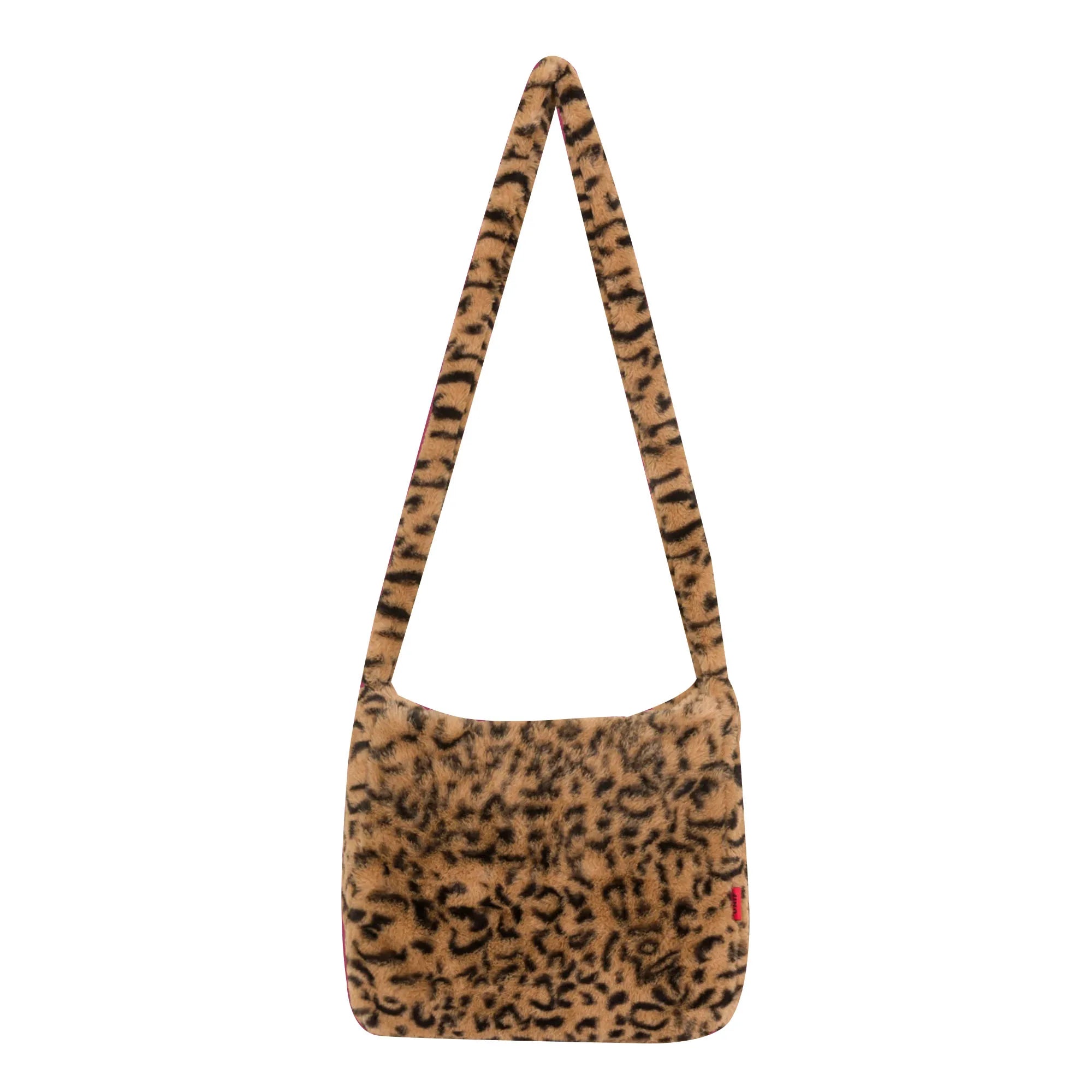 Y2K Women's Plush Bag Lamb Fabric Shoulder Tote Fluffy Fur Messenger Bags