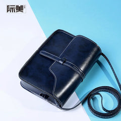 YAOKU Women's Mini Messenger Bag Retro Square Shoulder Bag