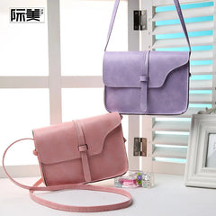 YAOKU Women's Mini Messenger Bag Retro Square Shoulder Bag