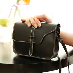 YAOKU Women's Mini Messenger Bag Retro Square Shoulder Bag