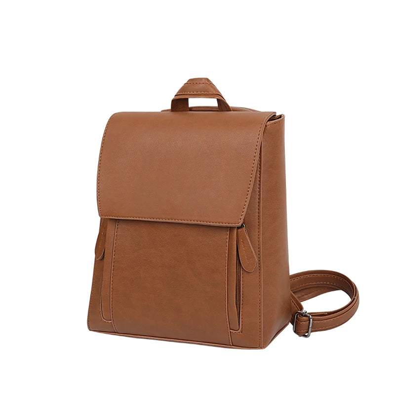 Women Preppy Small Backpack Joker Shoulder Rucksack Ladies Bags