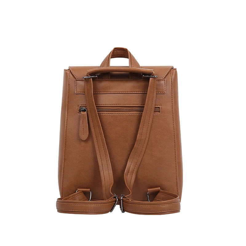 Women Preppy Small Backpack Joker Shoulder Rucksack Ladies Bags