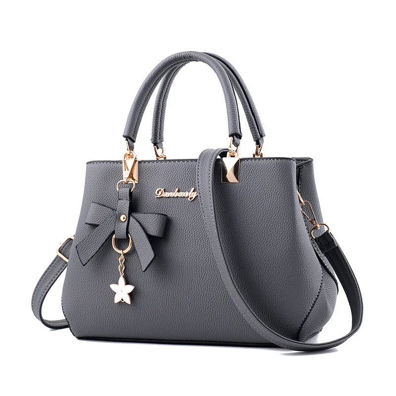 Vintage Casual Tote Women Messenger Bags Top-Handle Handbag Purse