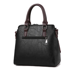 Women Handbags Top-Handle Shoulder Bag Casual Bag Cat PU Leather Ladies Spring