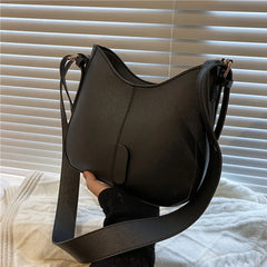 Autumn Square Leather Shoulder Bag for Women