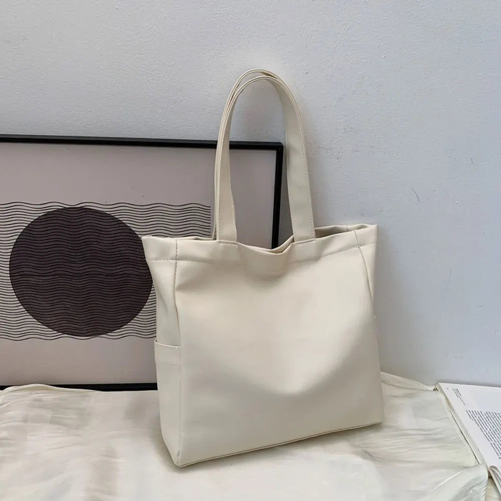 Winter Large Capacity Leather Shoulder Bag for Women