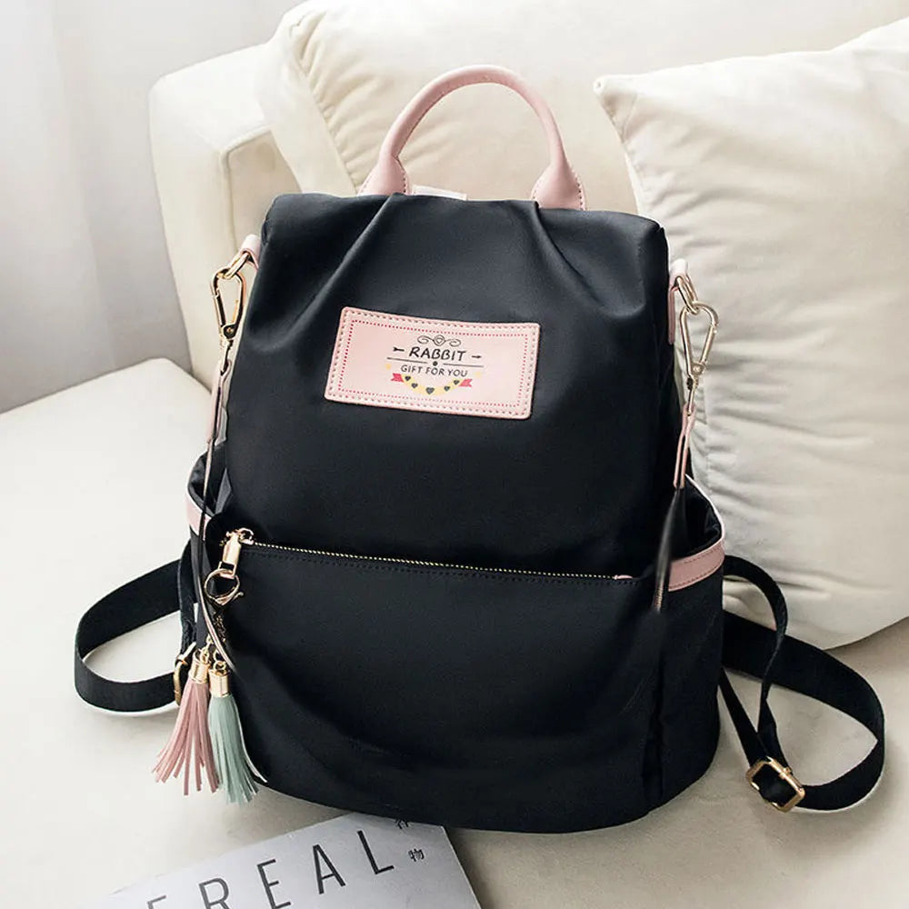 Anti-theft Oxford Women Backpack Large Capacity School Bag