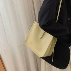 Vintage Leather Shoulder Bag Casual Ladies Clutch