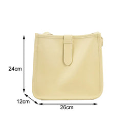 Vintage Leather Shoulder Bag Casual Ladies Clutch