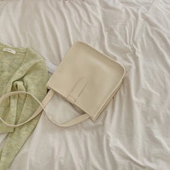 Vintage Leather Shoulder Bag Casual Ladies Clutch