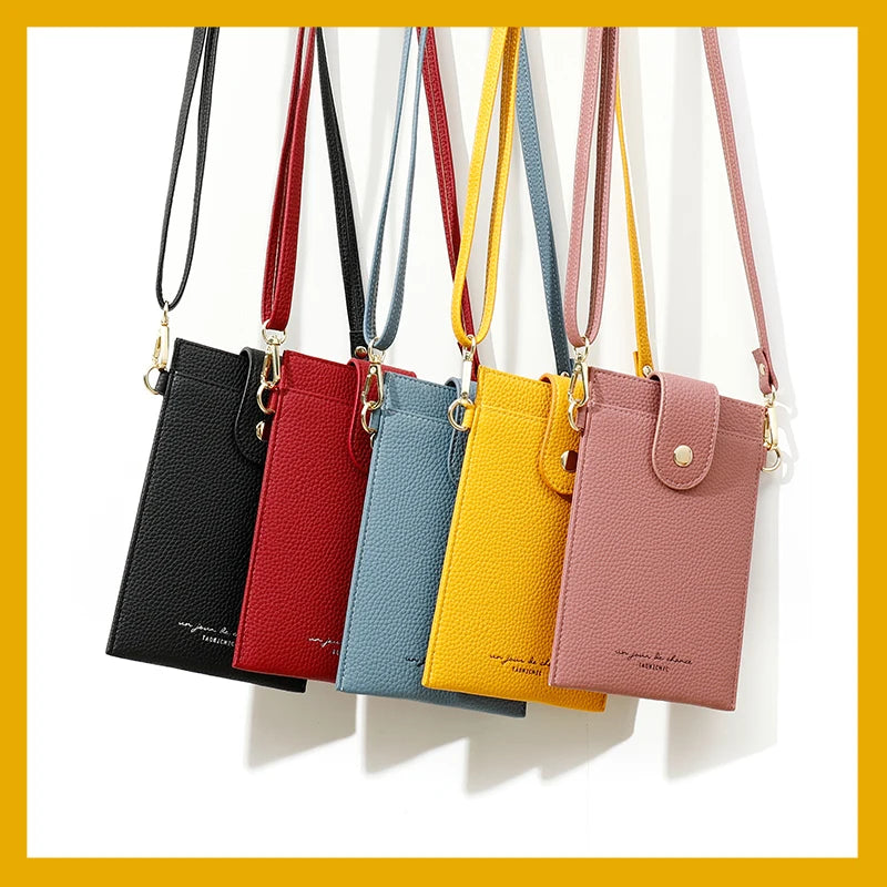 Women Crossbody Bag Pu Leather Ladies Messenger Purse