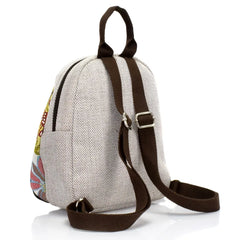 Retro Bohemian Bag Floral Embroidered Women Canvas Shoes Backpacks