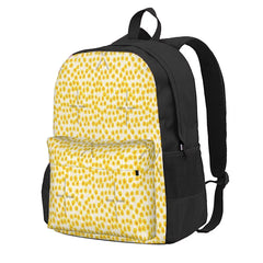 Yellow Flowers Backpacks Men's & Women's Kpop Zipper Backpacks