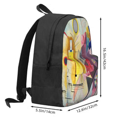 Wassily Backpack Yellow-Red-Blue 1925 Men's Women's School Bags
