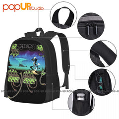 Yes Yessongs Live 1973 Backpack Gym Style 3D Printing Clothes Backpacks