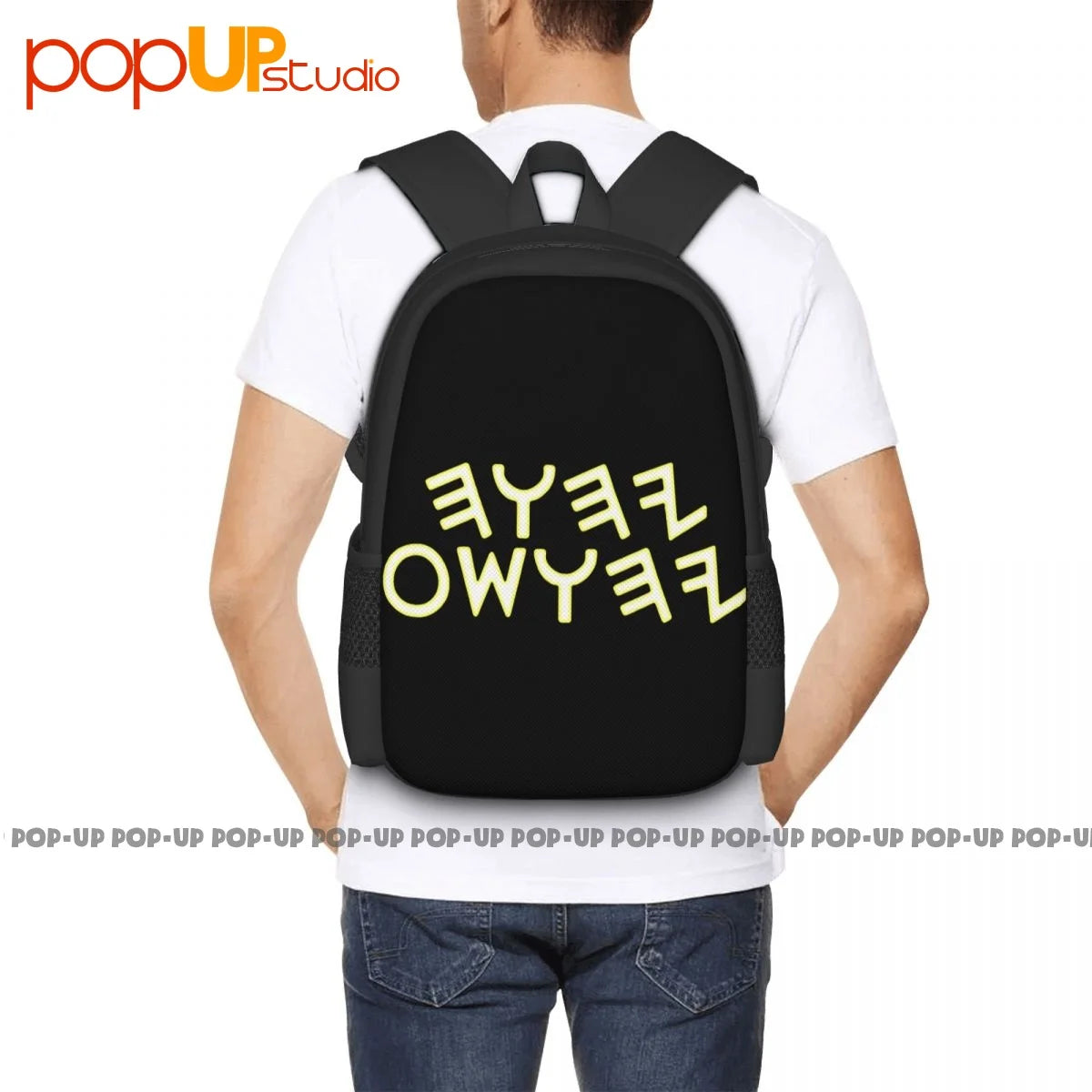 Yhwh Yahuah Yahshua Backpack Large Capacity Bookbag Style 3D Printing School Bag