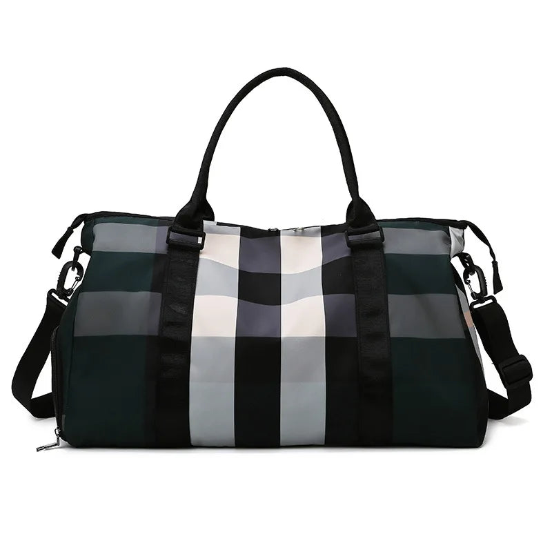 Yoga Gym Bag Women Travel Nylon Duffel Large Capacity Handbag Sac