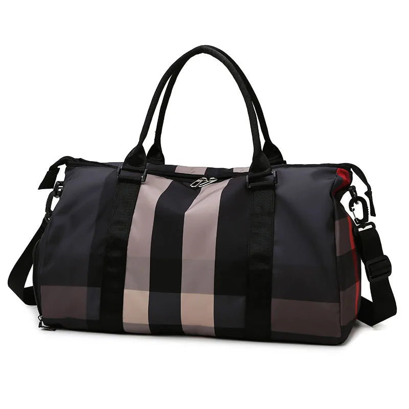 Yoga Gym Bag Women Travel Nylon Duffel Large Capacity Handbag Sac