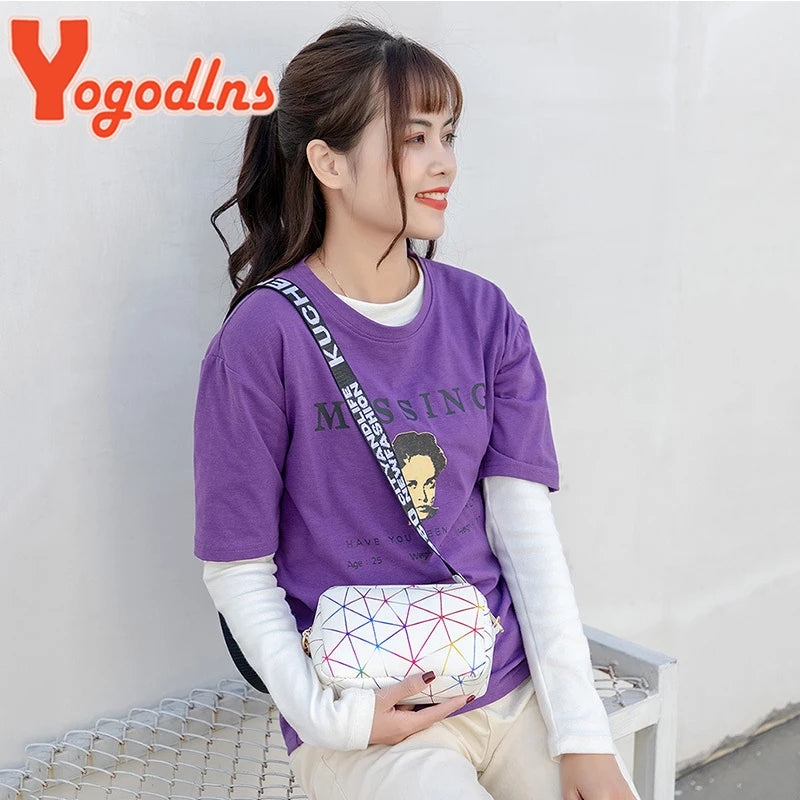 Small Square PU Leather Shoulder Messenger Bag Crossbody Satchel Bolsa