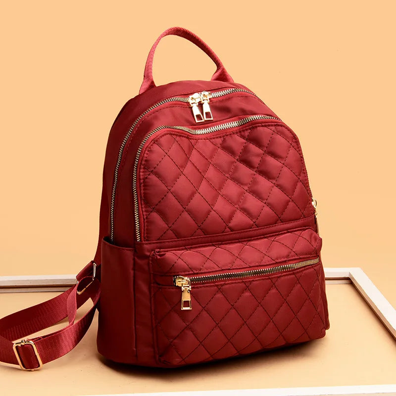 Oxford Backpack For Women Large Capacity Student School Bag